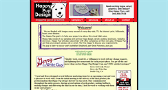 Desktop Screenshot of happypupdesign.com